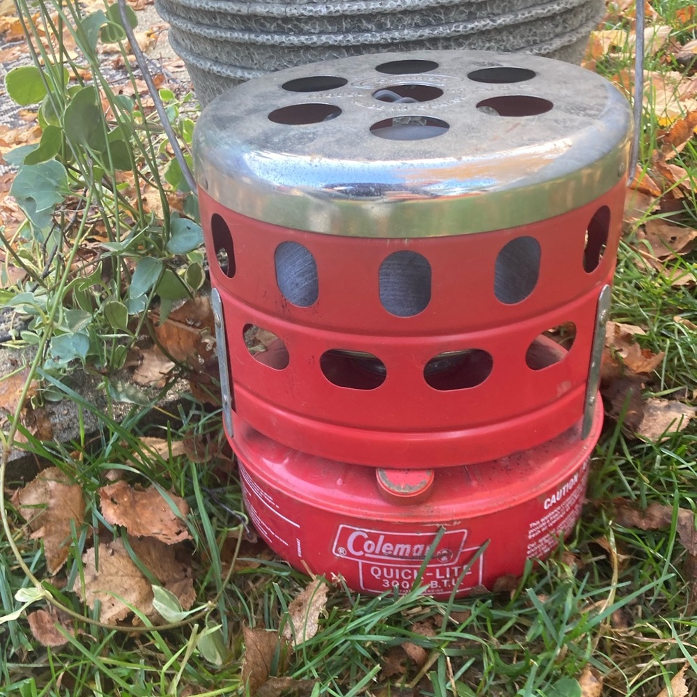 Vintage Coleman heater model 518C